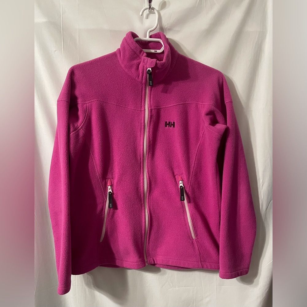 Women’s Helly Hansen Full Zip Pink Fleece Jacket